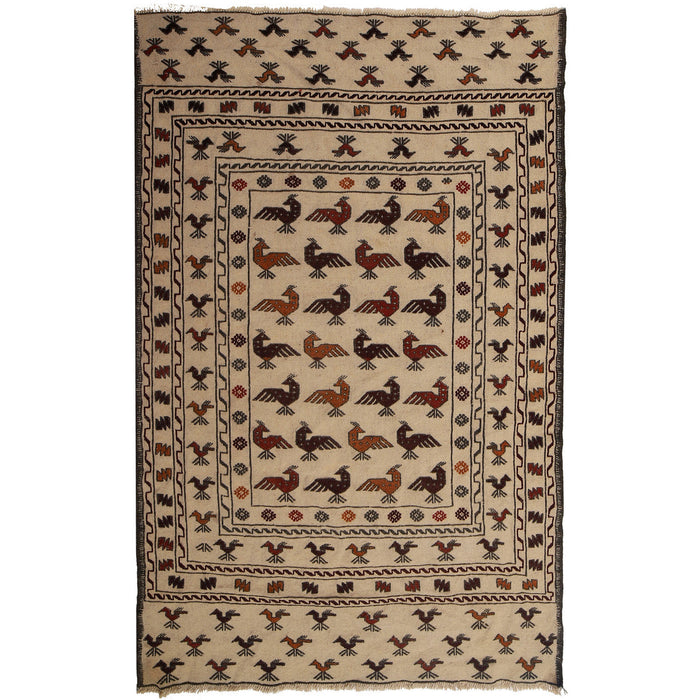 Handwoven Soumak kilims, Afghan cultural rugs, 