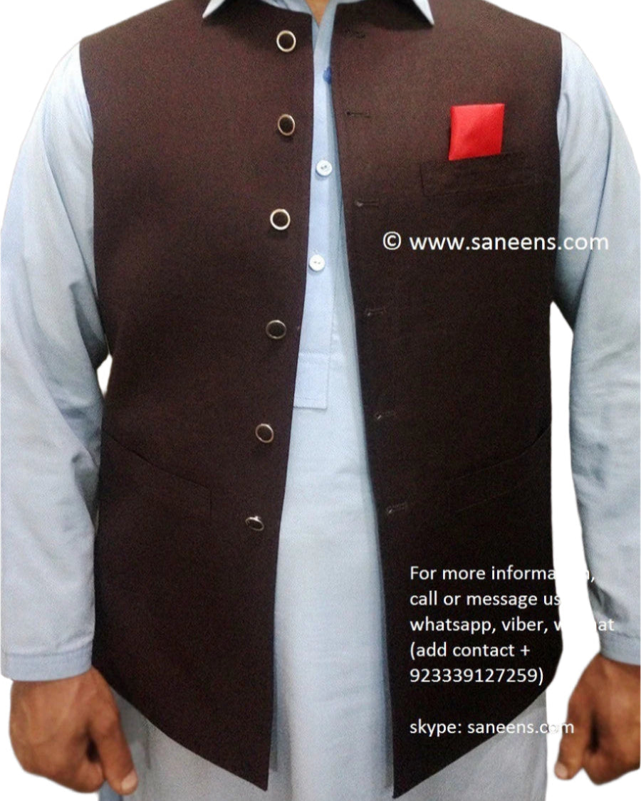 Pashtun Waistcoat For Men
