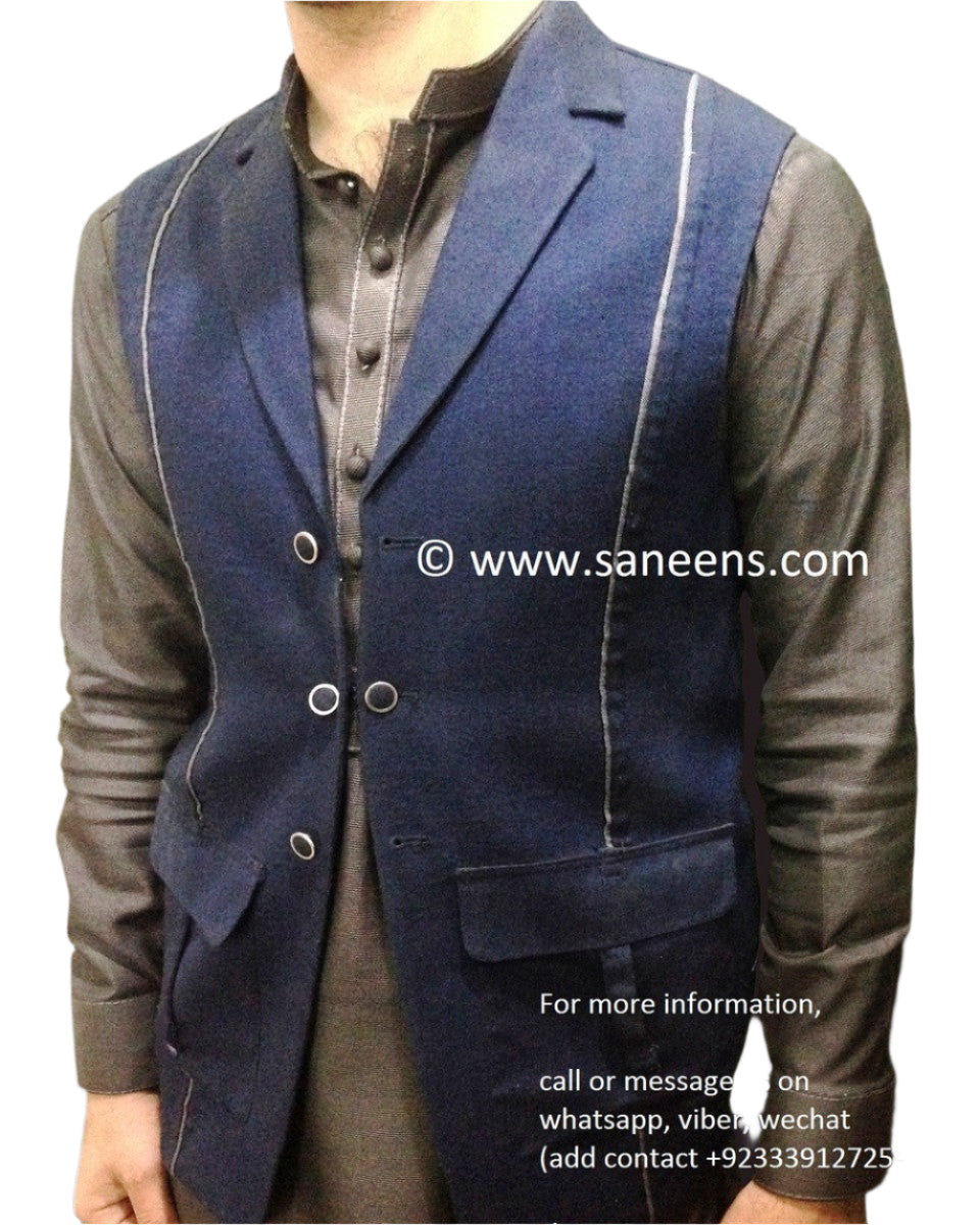 pashtun waistcoat, afghan men waistcoat