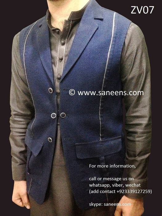 pashtun waistcoat, afghan men waistcoat