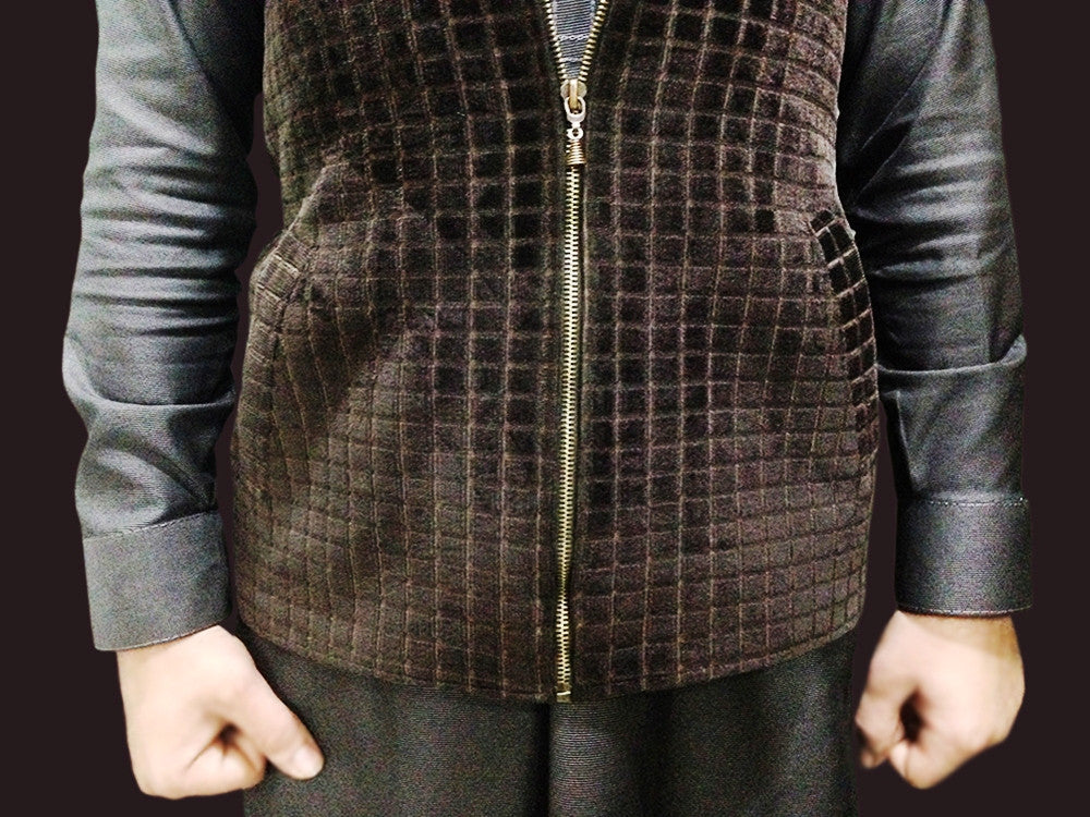afghan fashion waistcoat vest