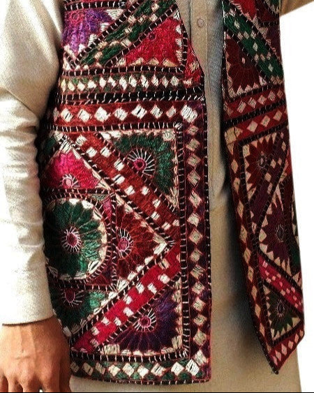Afghan Men Vest