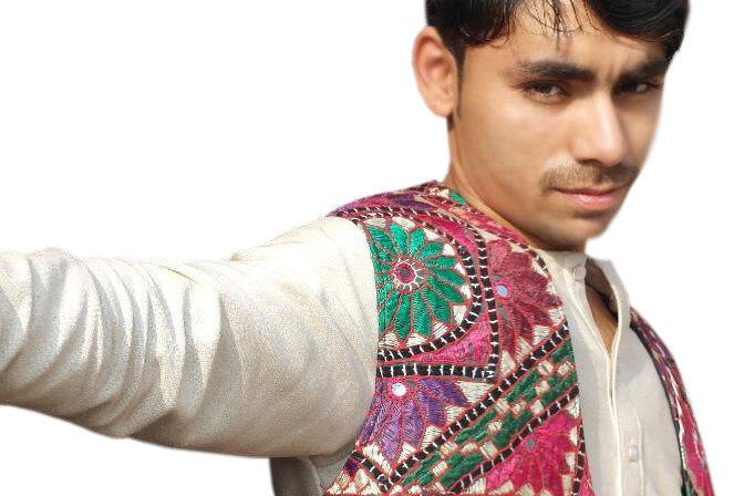muslim wedding vest, afghan style waistcoat