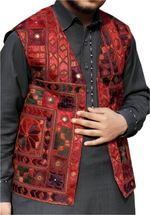 afghan fashion vest