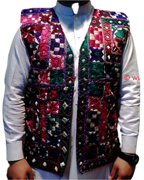 Needlework Afghan Vest