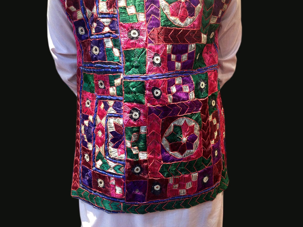 afghan traditional waistcoat