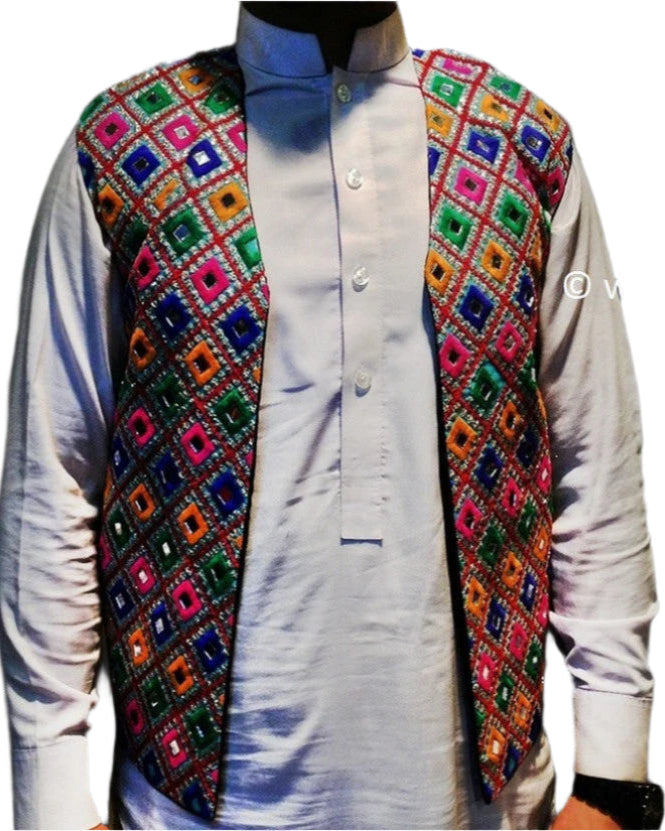 Pashtun Afghan Waistcoat