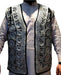 afghan vest, pathan waistcoat with zardozi work