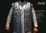 Zardozi Work Afghan Vest