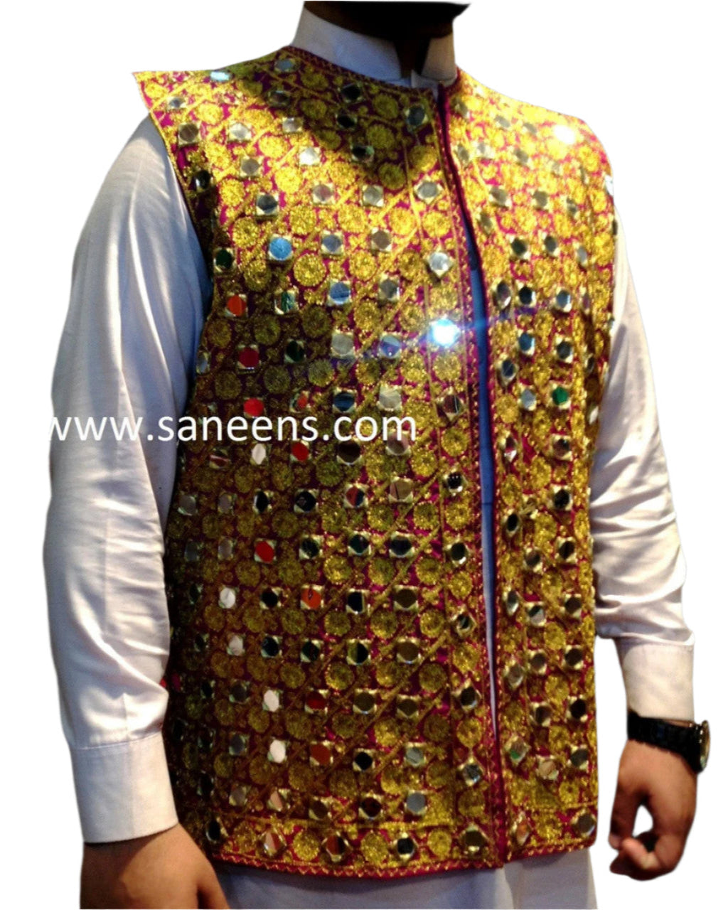 pashtun wedding waistcoat