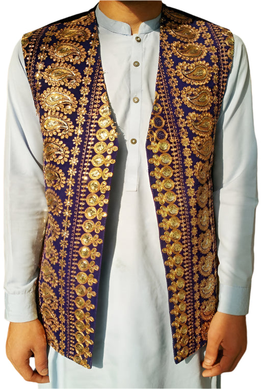 afghan nikah event vest
