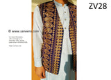 Afghan Velvet Waistcoat