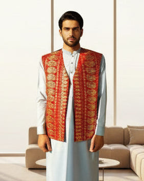 Pashtun Velvet Vest