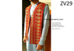 afghan fashion waistcoat