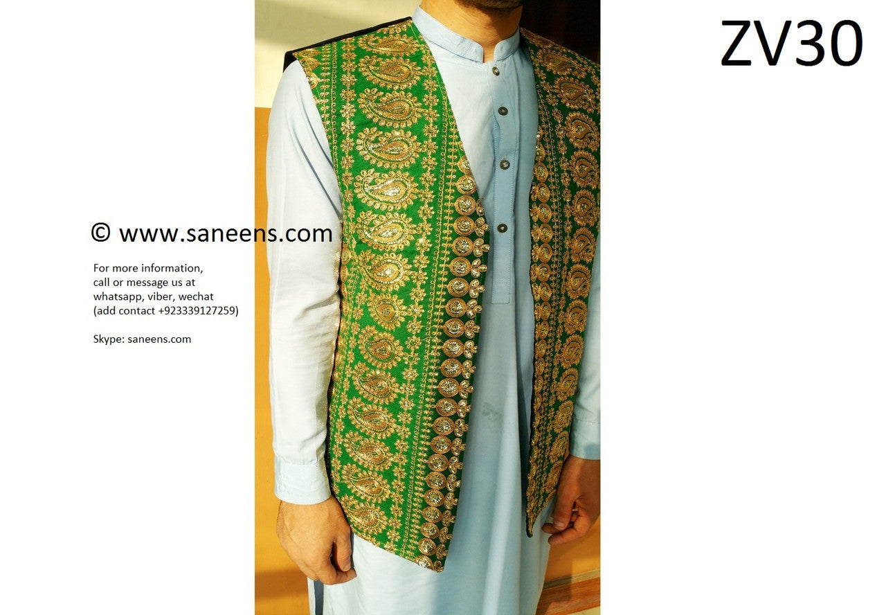 pakhtoon fashion vest