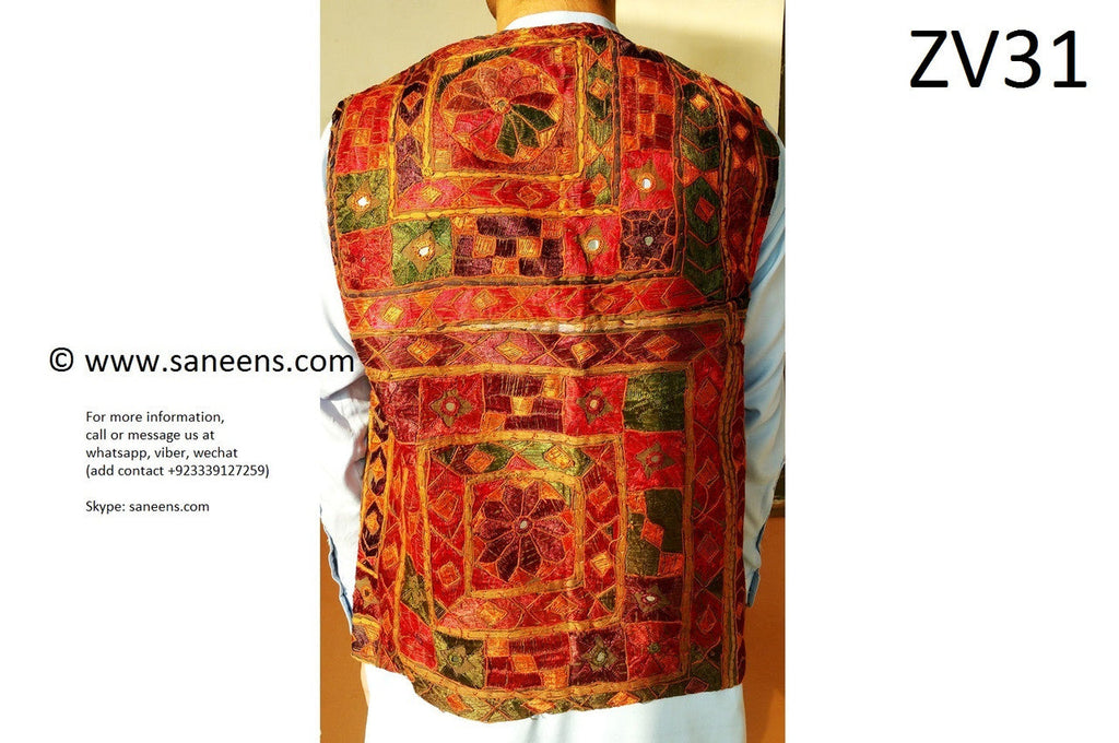 afghan muslim fashionable vest