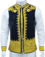 Afghan Vest with Charma Dozi Embroidery