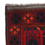 Handmade Prayer Rug Afghan Style 5x2.9 ft