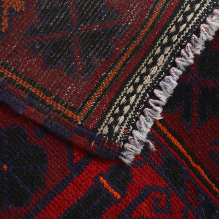 Handmade Prayer Rug Afghan Style 5x2.9 ft