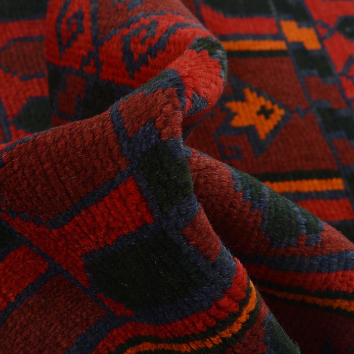 Handmade Prayer Rug Afghan Style 5x2.9 ft