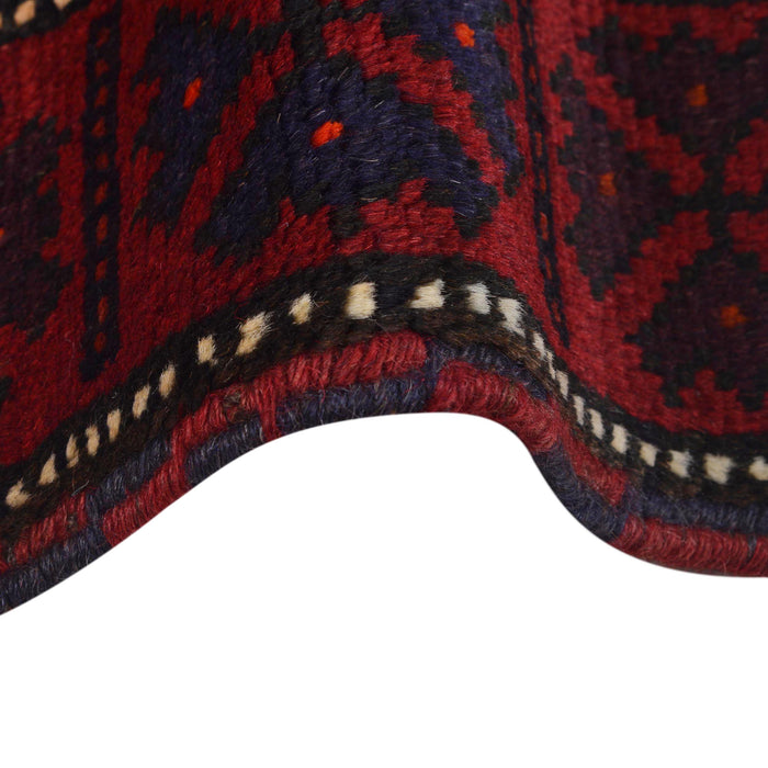 Wool Afghan Prayer Mat 4.7x2.7 ft