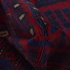 Prayer Rug Fine Afghan Work 4.6x2.6 ft