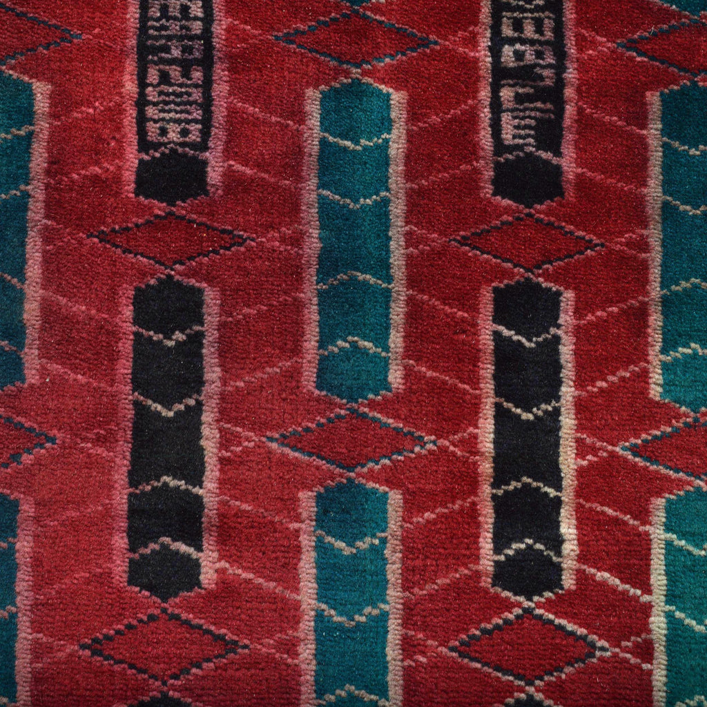 Classic Afghan Prayer Rug 3.8x2.4 ft