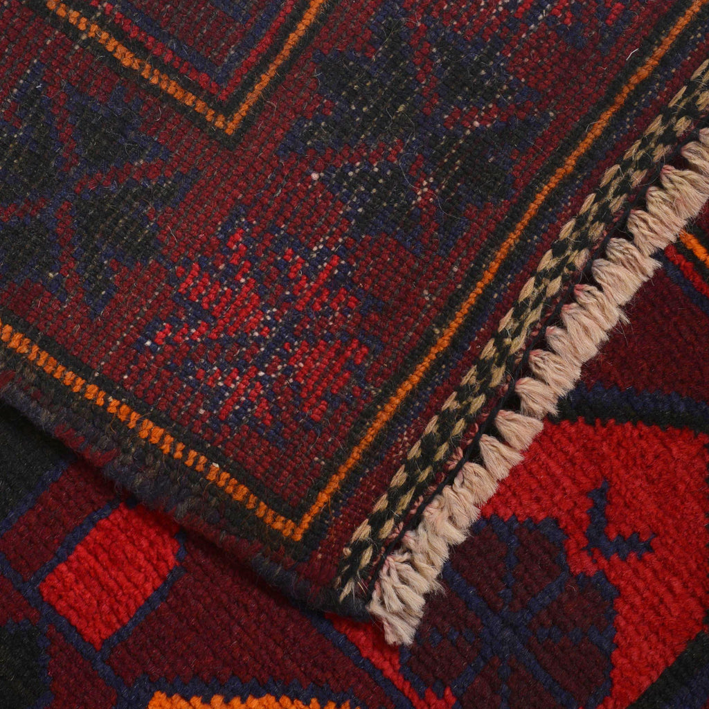 Prayer Mat Nomadic Afghan 4.5x3 ft