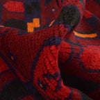 Prayer Mat Nomadic Afghan 4.5x3 ft