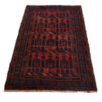 Afghan Woven Prayer Rug 4.7x2.9 ft