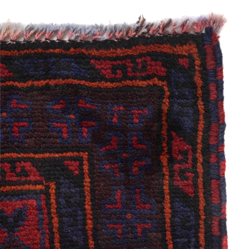 Afghan Woven Prayer Rug 4.7x2.9 ft