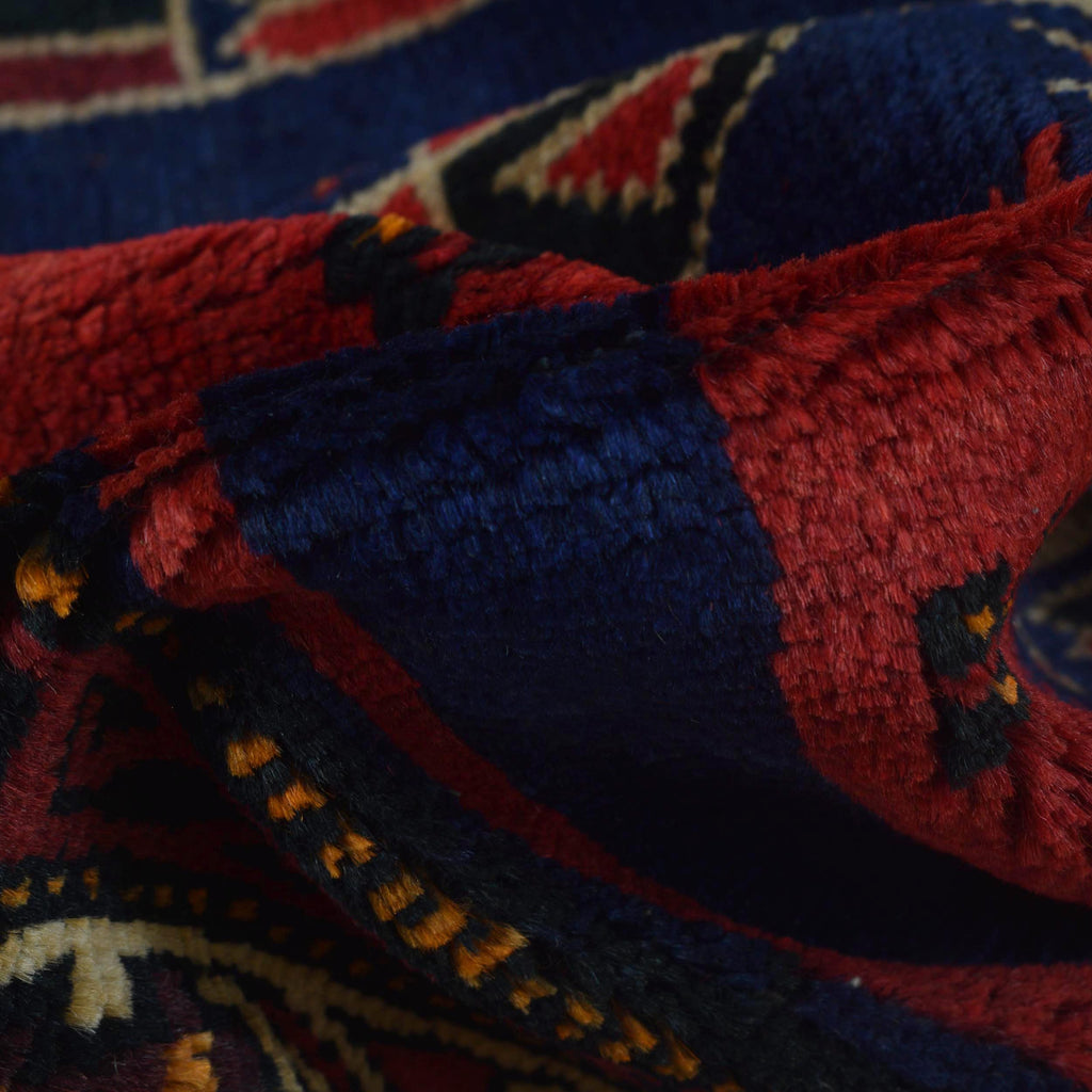 Afghan Artisan Prayer Rug 4.9x3.2 ft