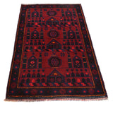 Handmade Afghan Prayer Piece 4.6x2.9 ft