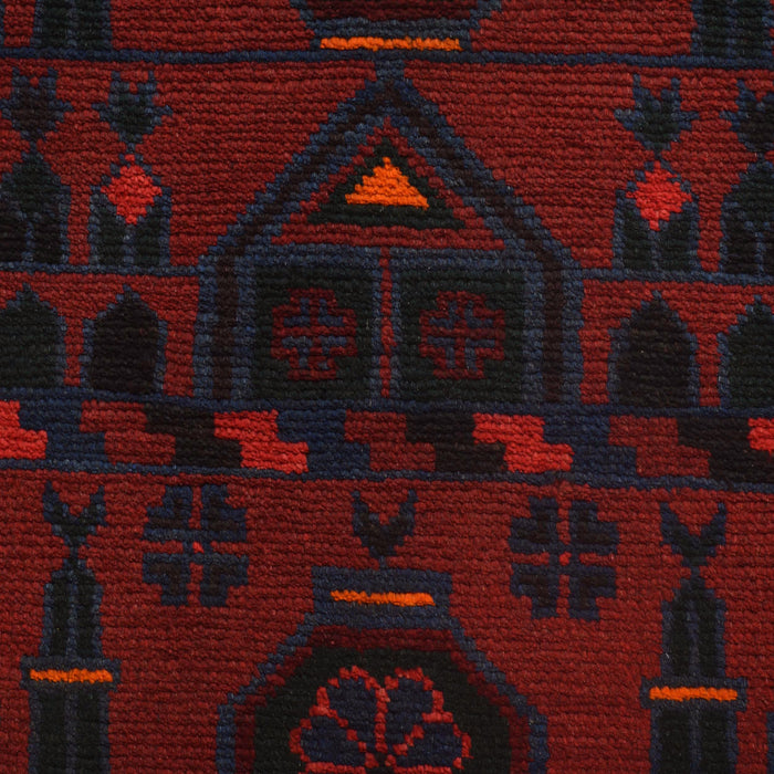 Handmade Afghan Prayer Piece 4.6x2.9 ft