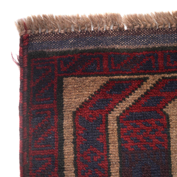 Afghan Prayer Rug Weaving 4.7x2.8 ft