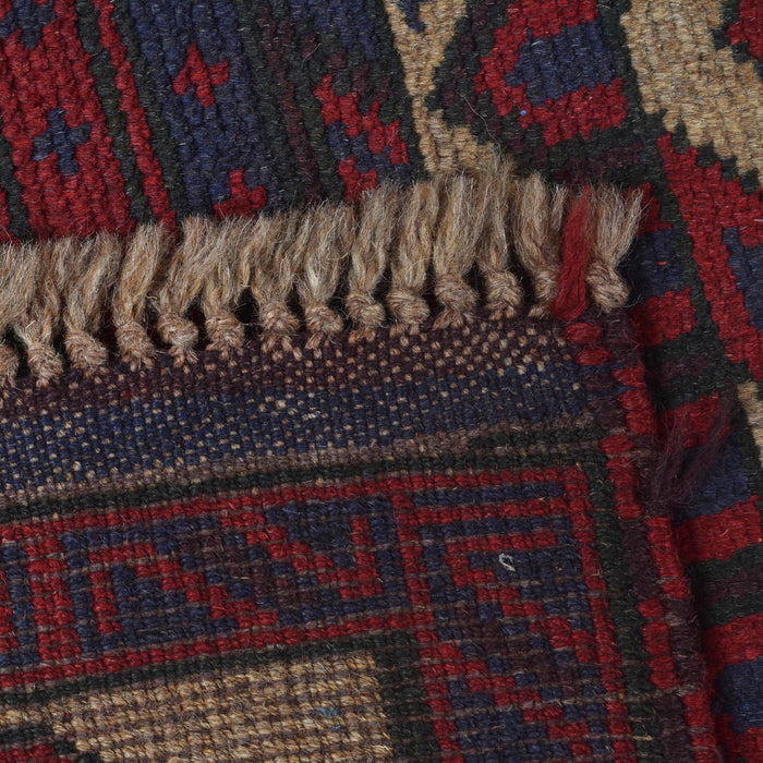 Afghan Prayer Rug Weaving 4.7x2.8 ft