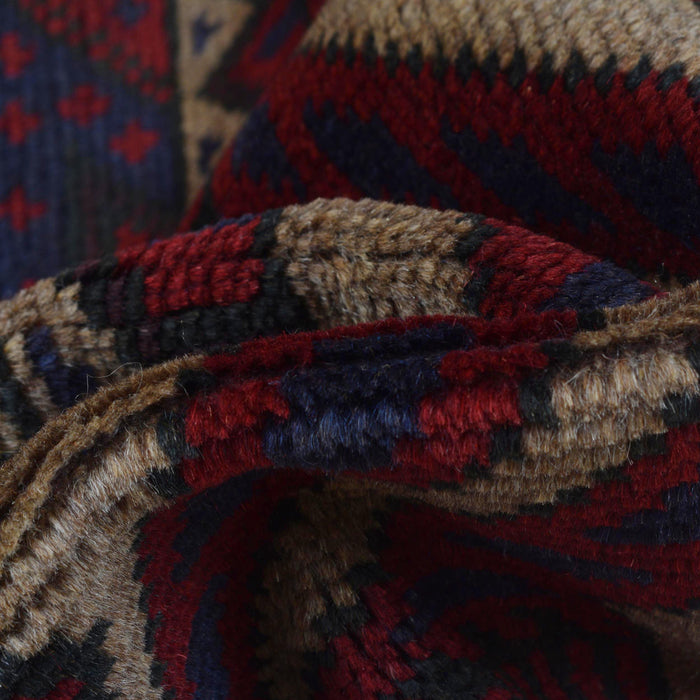 Afghan Prayer Rug Weaving 4.7x2.8 ft