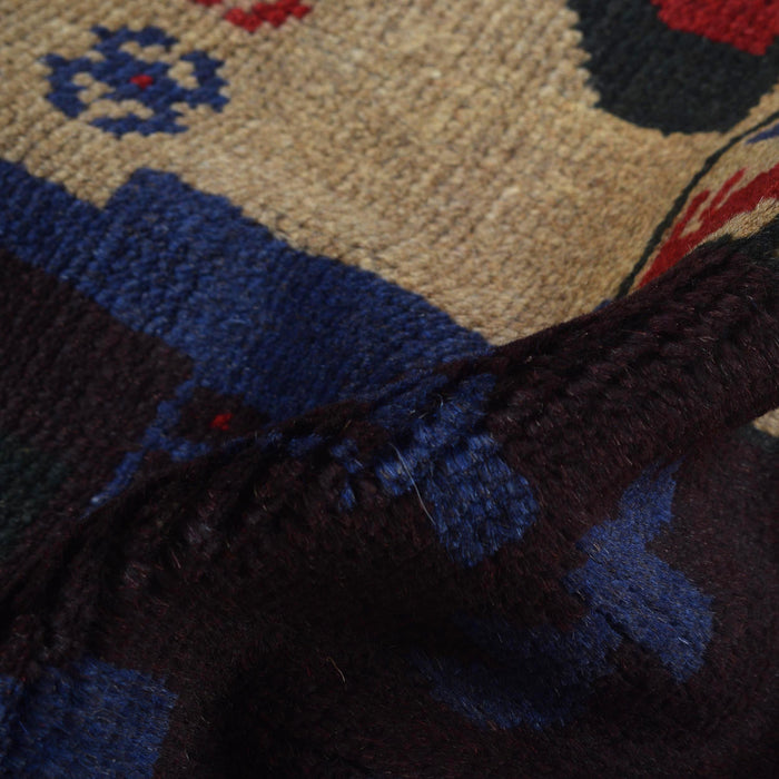 Afghan Traditional Prayer Mat 4.5x2.8 ft