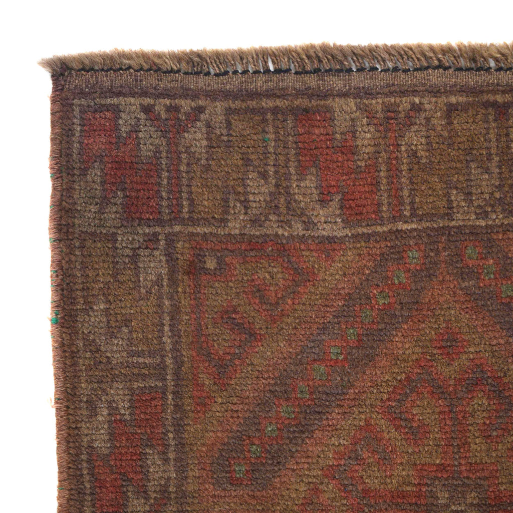 Handwoven Overdyed Turkish Style Carpet 4.6x2.9ft