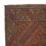 Handwoven Overdyed Turkish Style Carpet 4.6x2.9ft
