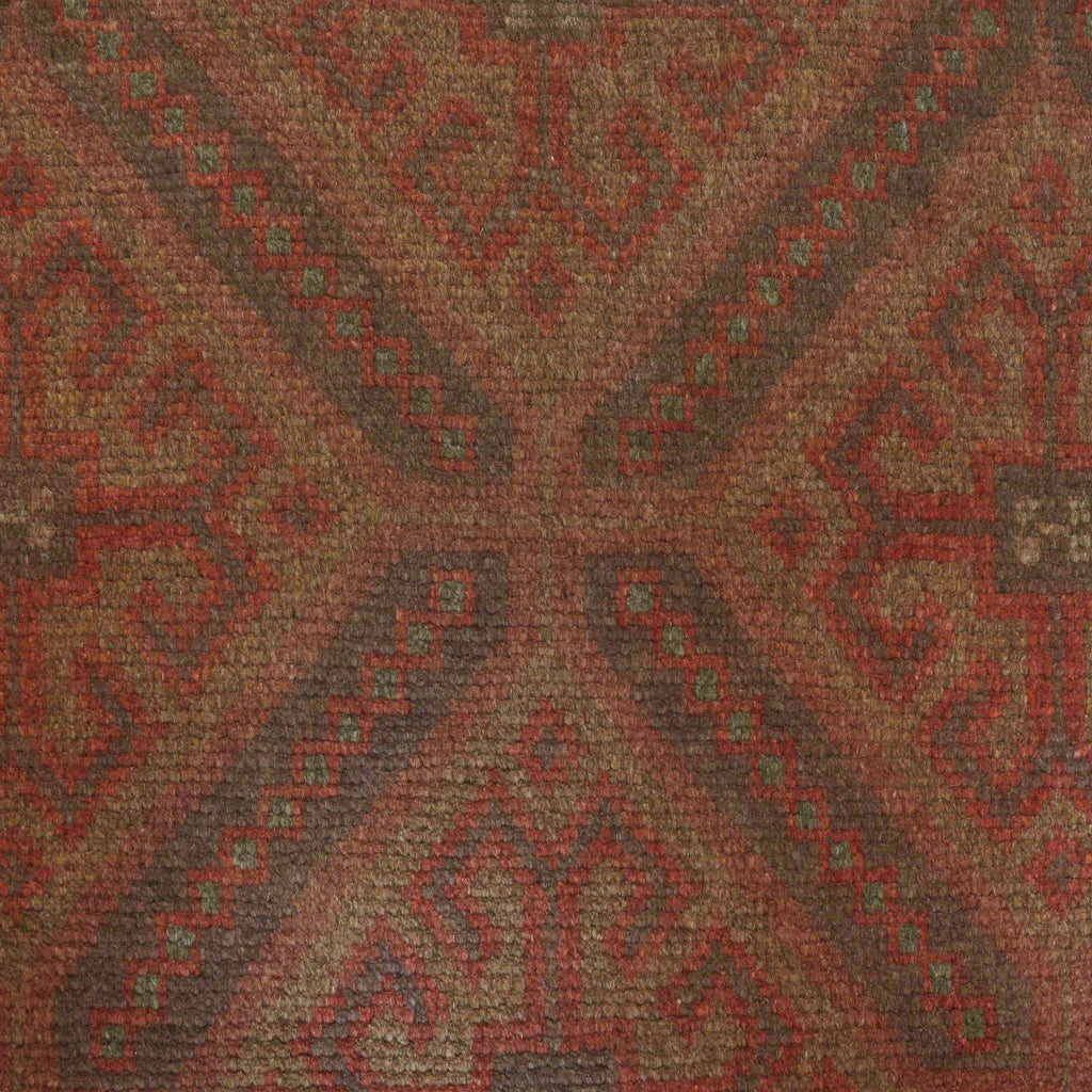Handwoven Overdyed Turkish Style Carpet 4.6x2.9ft