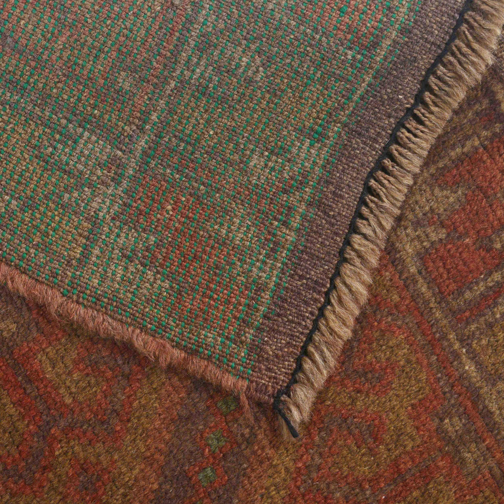 Handwoven Overdyed Turkish Style Carpet 4.6x2.9ft