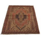 Luxury Overdyed Persian Style Carpet 4.6x2.6ft