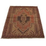 Luxury Overdyed Persian Style Carpet 4.6x2.6ft