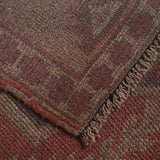 Modern Overdyed Antique Style Rug 4.4x2.9 ft