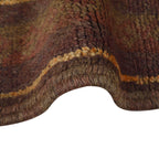 Artistic Overdyed Wool Area Rug 4.6x2.9 ft