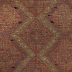 Traditional Overdyed Vintage Carpet 4.6x2.9 ft