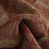 Traditional Overdyed Vintage Carpet 4.6x2.9 ft