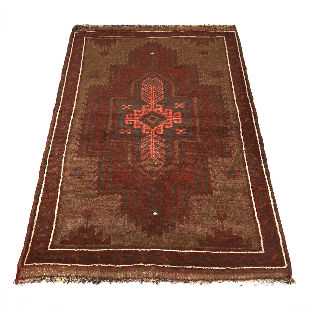 Elegant Overdyed Handmade Rug 4.6x3 ft