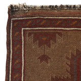 Elegant Overdyed Handmade Rug 4.6x3 ft